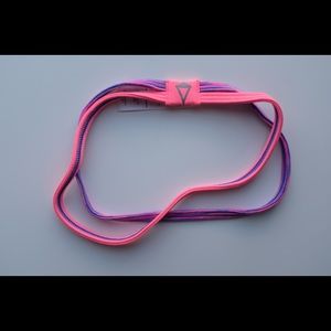 girls purple and pink ivivva headband